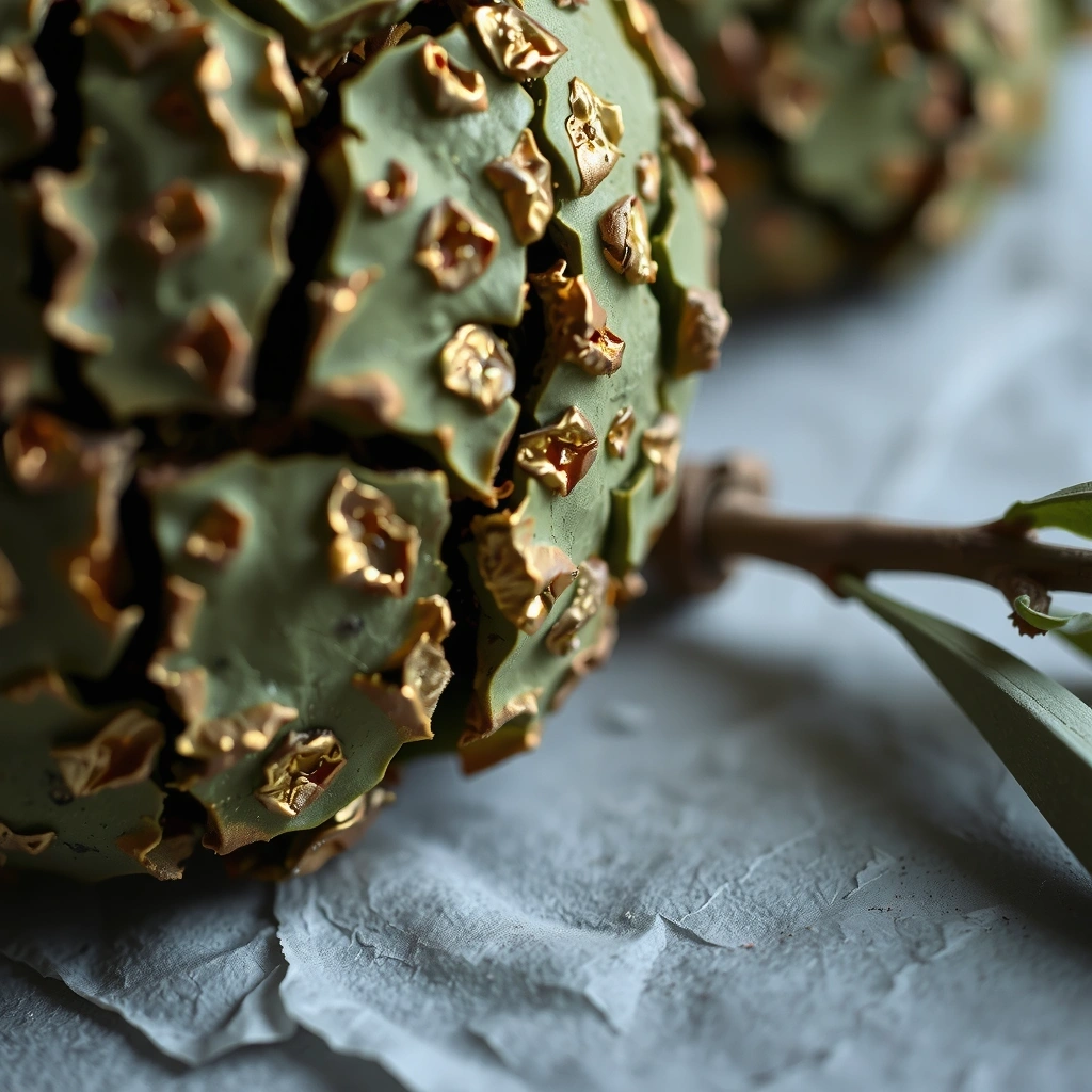 Textur aus Olivenholz mit goldenen Reflexen